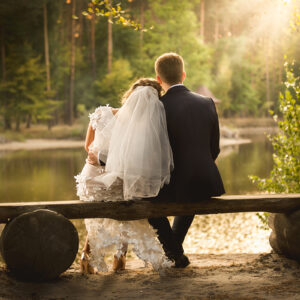 bride and groom photo